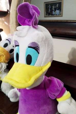 Disney's Daisy Duck Plush Soft Toy!  40cm Tall.
