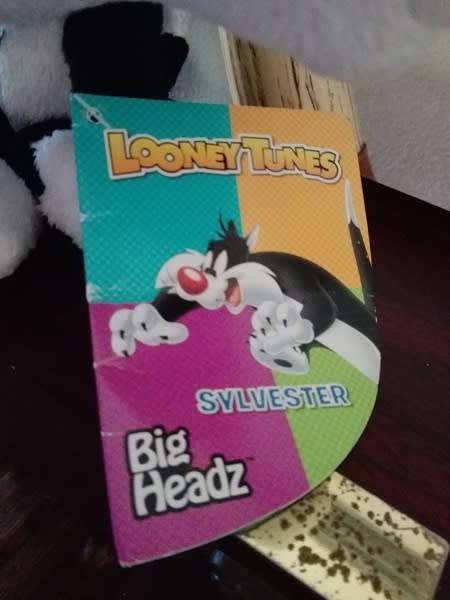 Big Headz Sylvester the Cat - Soft Plush Looney Tunes Collection Toy with Tags!