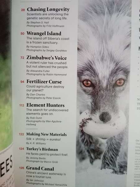 National Geographic May 2013.  Celebrating 125 years of Exploration!