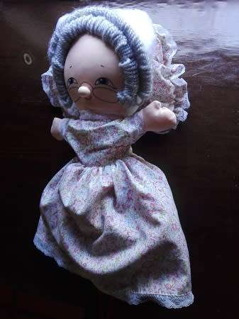 Fairy Tales` Little Red Riding Hood Grandma Wolf Dippity Flip Doll 3 In 1 Doll Vintage Collectible.