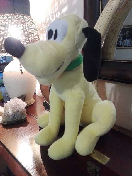 Disney's Pluto plush soft toy.  26 cm.
