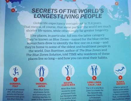 Time Magazine.  26 Feb 2018.  How to Live Longer Better!  Double Issue!