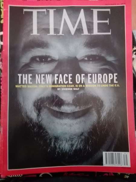 Time Magazine.  24 Sept 2018.  The New Face Of Europe.