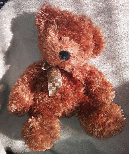 Russ Berrie Item no 34217 - Tatum Bear! Bears From the Past collection.