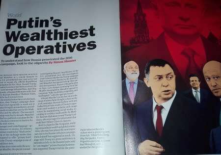 Time Magazine.  Oct 2018.  All the Czar`s Men.