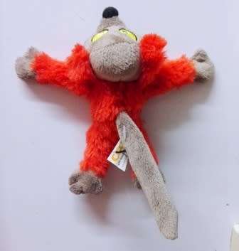 Rare Jamadu Orangutan Monkey Coop Fridge magnet soft toy!
