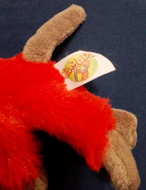 Rare Jamadu Orangutan Monkey Coop Fridge magnet soft toy!