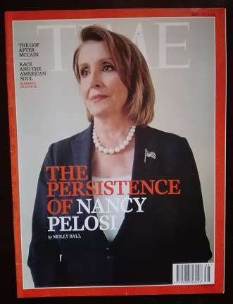 Time Magazine.  Sept 17, 2018.  The Persistence of Nancy Pelosi.