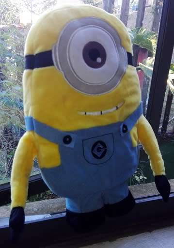 One Eyed Minion Plush Soft Toy.  Despicable Me 3.