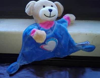 Billy the Bear - Elevit Plush Baby Comfort/Toy Blanket.  Beautiful!
