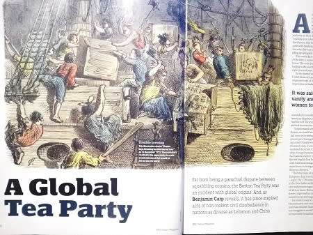 Rare BBC History Magazine. Vol 11. No 13. Boston Tea Party.
