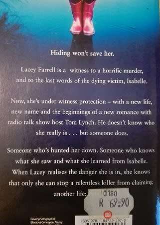 Mary Higgins Clark.  Pretend you don`t see her....