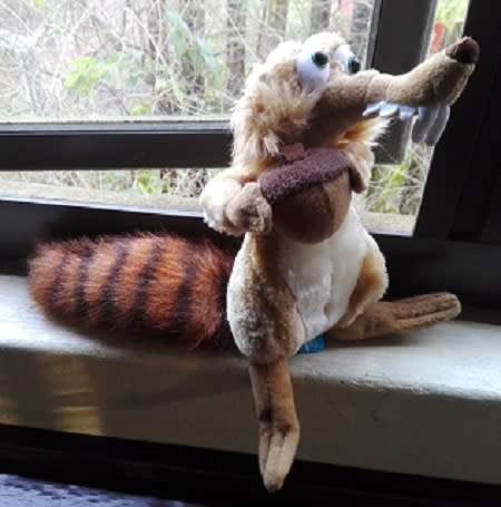 Scrat Squirrel from Ice Age. Cuteness!