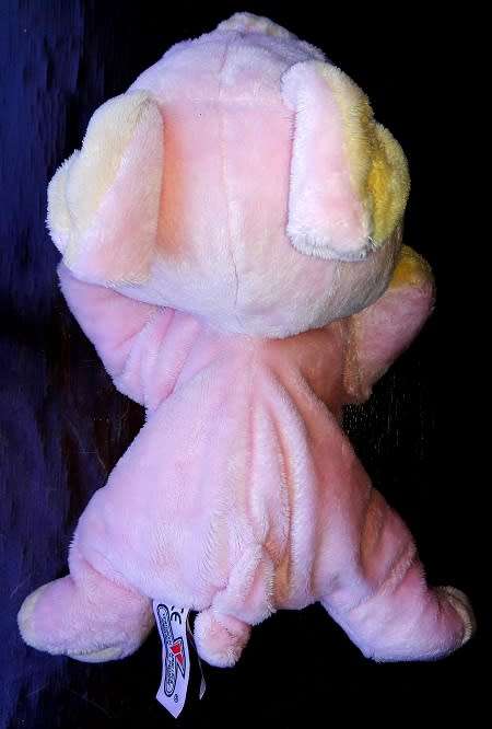 Big Eyed Pinky the Piggy! Venturelli Angelo Plush Soft Toy. 30cm.