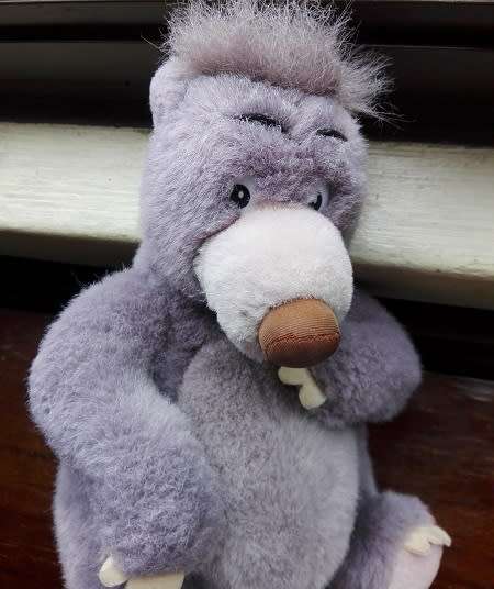 Disney's Jungle Book Baloo the Bear.  Vintage plush soft toy.  26cm.
