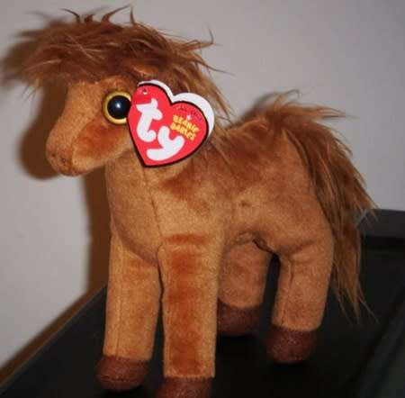 TY Beanie Baby Gallops the Horse.  Collectable Plush Toy with Tags.