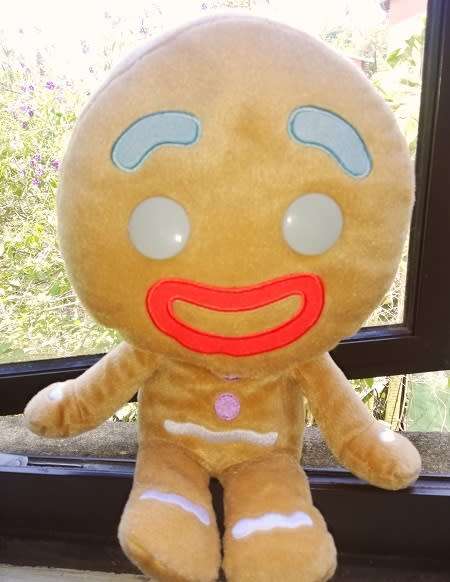 Shrek Big Headz - Gingy Gingerbread Man Plush Soft Toy!