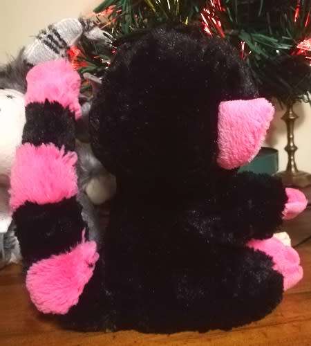 Pinky, the big eyed black and pink monkey by Laurana Products.  Bargain!