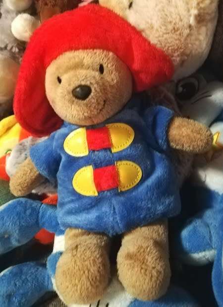 Baby's First Little Paddington Bear with hat and coat.  Small Size 17cm.