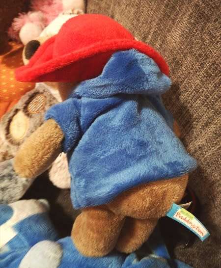 Baby's First Little Paddington Bear with hat and coat.  Small Size 17cm.