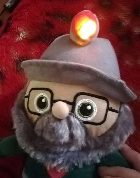 Migros - Wichtel Papa. Super soft toy with Light and Honking Sound! Special Price!!