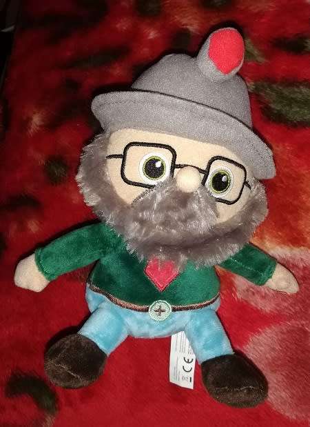Migros - Wichtel Papa. Super soft toy with Light and Honking Sound! Special Price!!