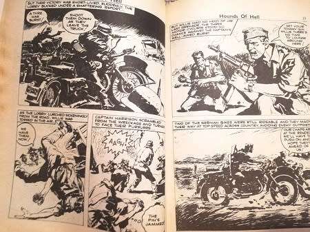 1x War Picture Library Vintage Comic Book!  Hounds of Hell!