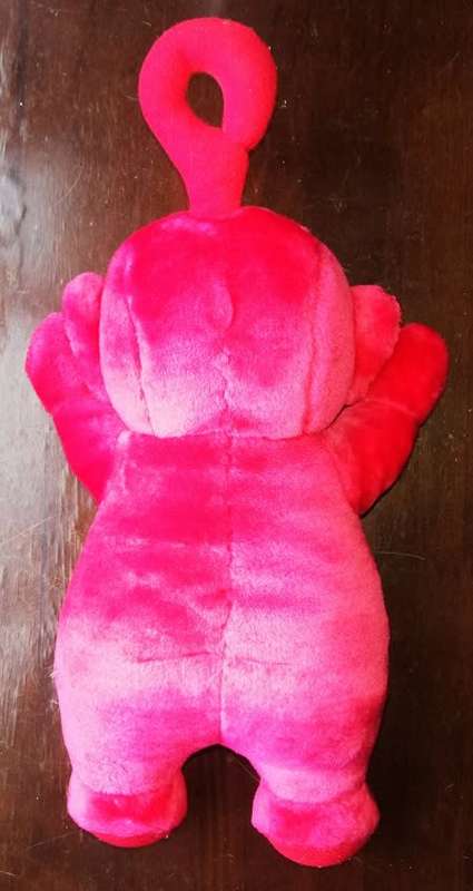 Vintage Teletubbies - Po, Large Red Tellytubby Plush Toy.  40cm.
