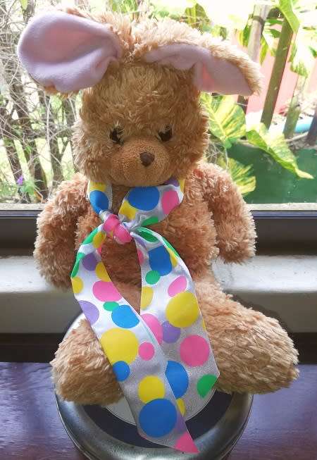 Hoppity the softest, cutest Bunny ever! Beautiful plush toy! 40cm.