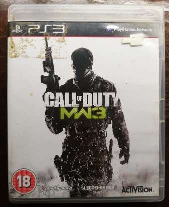 PS3 Call Of Duty Modern Warfare 3.