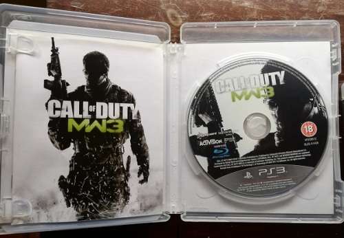 PS3 Call Of Duty Modern Warfare 3.
