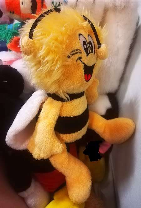 Maya the Bee!  Play-by-play plush toy!  20cm.  Cheap Price!