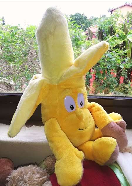 The Goodness Gang.  Ben Banana Plush Soft Toy.  35cm.