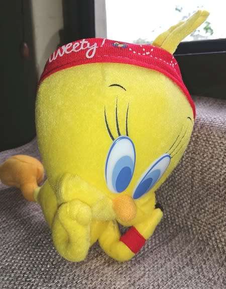 Big Headz Tweety the Bird - Soft Plush Toy.  Looney Tunes Collection!!