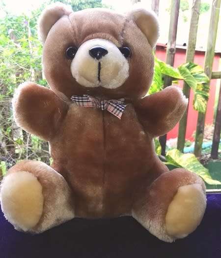 Beautiful plush Hand Puppet Teddy Bear!  28cm.