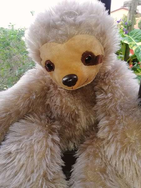 Sloth Business!  Crusty the Super Soft Sloth!  58cm.