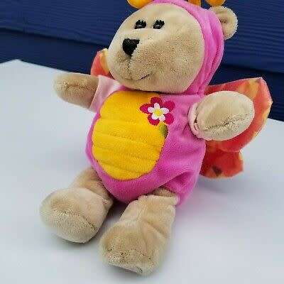 Starbucks Coffee Company 2008. 74th Edition Bearista Bear Collection with Butterfly Outfit. 30cm.