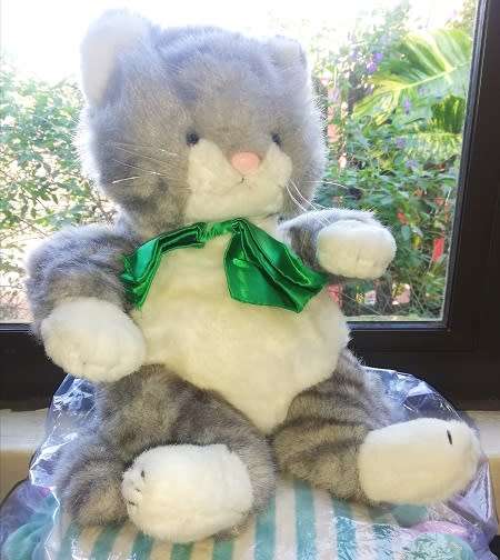 Cheeky George the Beautiful Plush, Large Cat.  36cm.  Cheap!