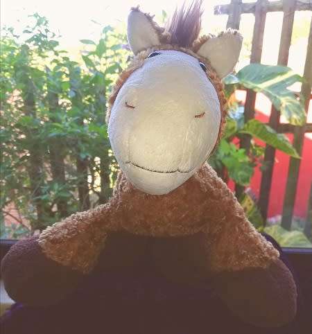 "My Best Friend" designed by Sigikid. Beautiful Hoppity the Horse Soft Toy! 30cm.