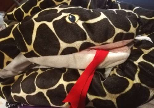Slippy the Rattle Snake Hand Puppet.  Beautiful, plush soft toy with rattle tail!  145cm.