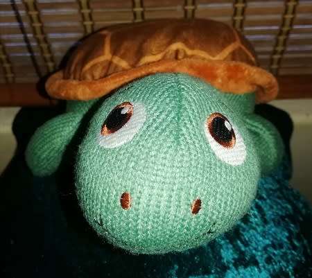 'Turtley Awesome' Supremia AG Soft Toy. Big eyed, super soft Turtle!