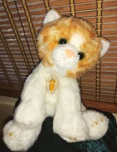 Beautiful, Ginger Cat.  "Plush & Company".  Floppy and Cute Soft Toy!  Great Price!