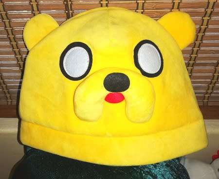 Jake the Dog! Funky, yellow Hat! Cute!