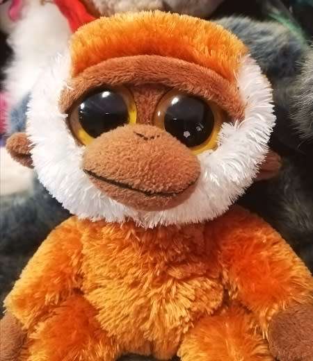 TY Beanie Boos - Bongo the Baby Gibbon Monkey!  18cm.