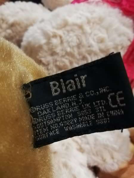 Vintage Russ Berrie Blair Bear. Old Fashioned, Antique Styled Bear! Fully Jointed!