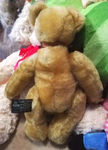 Vintage Russ Berrie Blair Bear. Old Fashioned, Antique Styled Bear! Fully Jointed!