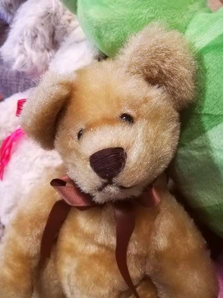 Vintage Russ Berrie Blair Bear. Old Fashioned, Antique Styled Bear! Fully Jointed!