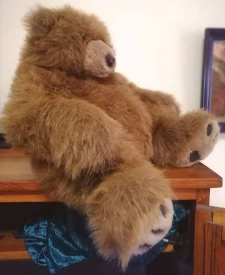 Grizz the Large Huggable Bear!!  50cm.  Great Price!!