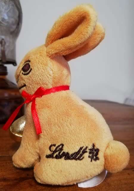 Lindt Lindor* Small Golden Bunny Rabbit.  11cm.