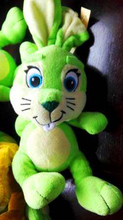 Hope the green Bunny - Super cuddly soft toy! 35cm.